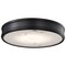 Nuvo Kendall, 14 Inch LED Flush Mount, Matte Black with Alabaster Glass 62/2101 - alternate 6
